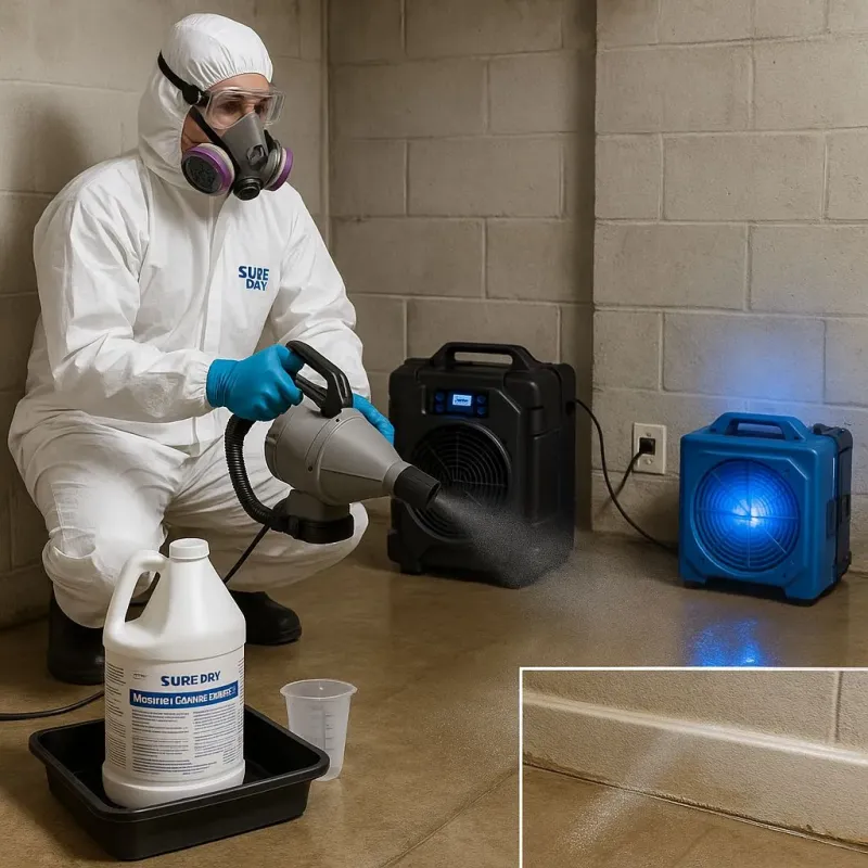 Sanitization and Odor Removal process in Buckley, WA