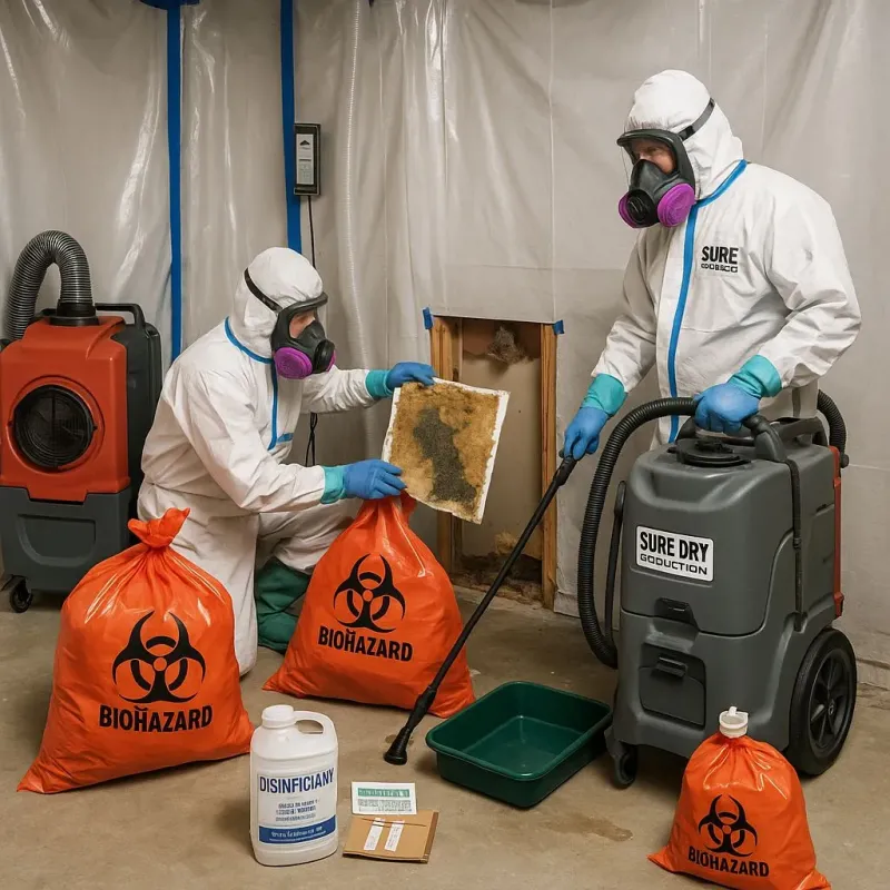 Contaminated Water Handling Protocols process in Buckley, WA