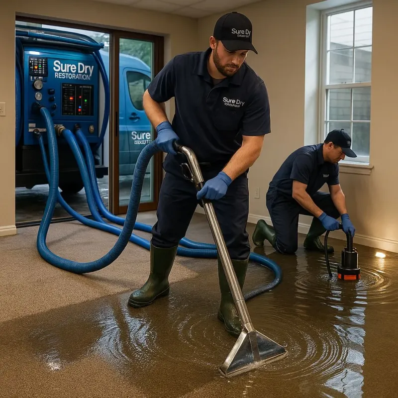 Water Extraction and Removal process in Buckley, WA